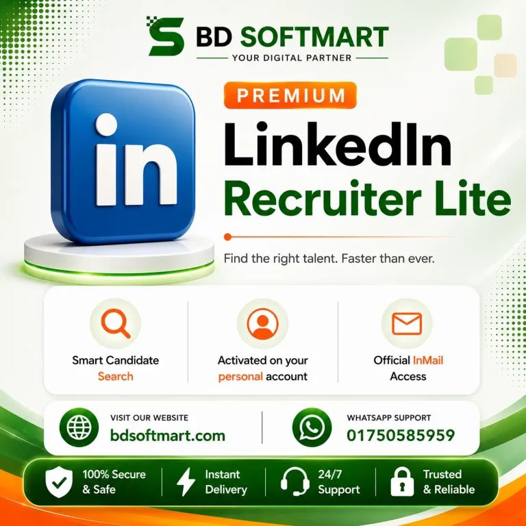 Linkedin Recruiter Lite Plan Price In BD